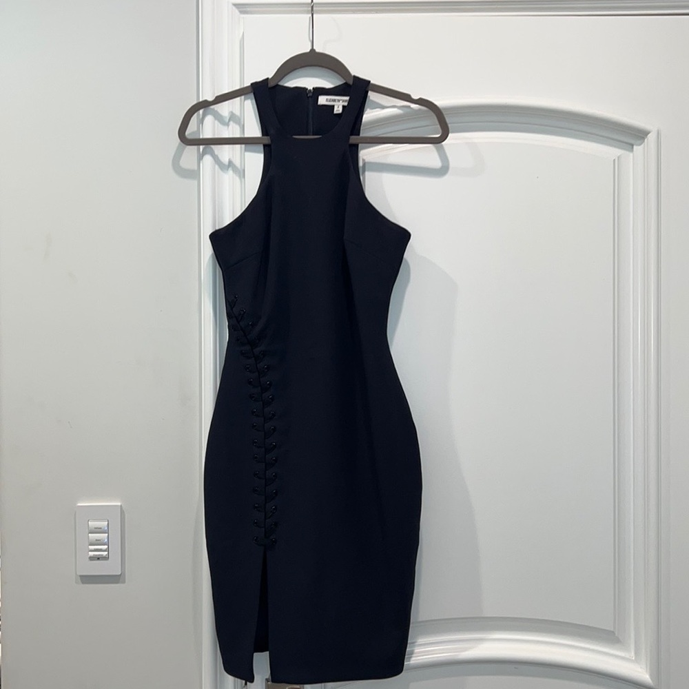 Elizabeth and James - Navy Blue Dress - Size 2